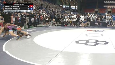 126 lbs Champ. Rd Of 128 - Jeremy Powell Jr., Illinois vs Jonathan Toriello, Connecticut