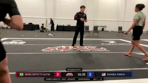 Maria Ruffatto-Gilpin vs Radhika Pandya 2026 ADCC San Diego Open