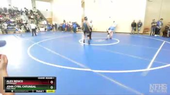 140 Boys Champ. Round 1 - John Cyril Catungal, Mira Mesa vs Alex Resico, Grossmont