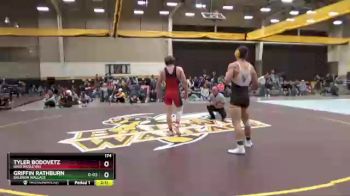 174 lbs Cons. Semi - Griffin Rathburn, Baldwin Wallace vs Tyler Bodovetz, Ohio Wesleyan