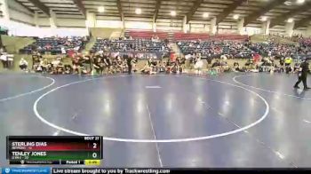 105 lbs Placement - Sterling Dias, NEVADA1 vs Tenley Jones, UTAH1