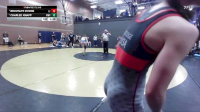 138 lbs 1st Place Match - Brooklyn Dodge, J.E.T. vs Charlee Knapp, Middleton Wrestling Club