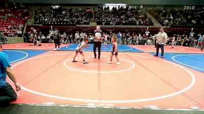 67 lbs Quarterfinal - Brogyn Cantrell, Wagoner Takedown Club vs Judd Freeman, Dark Cloud Wrestling Club