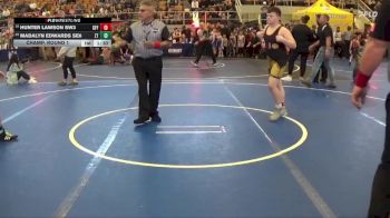 145 lbs Champ. Round 1 - Madalyn Edwards SE6, Zane Trace vs Hunter Lawson SW3, Graham Future Falcons