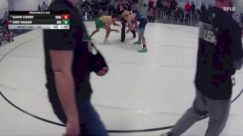 141 lbs Cons. Round 3 - Jhet Hagan, Shelton Wrestling Club vs Gavin Cheek, Nebraska Elite Wrestling Club