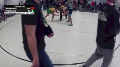 141 lbs Cons. Round 3 - Jhet Hagan, Shelton Wrestling Club vs Gavin Cheek, Nebraska Elite Wrestling Club