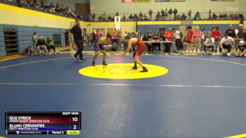 125 lbs Round 2 - Gus Strick, Spider Monkey Wrestling Club vs Elijah Cervantes, Pratt Wrestling Club