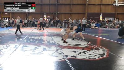 105 lbs Rr Rnd 3 - Greyson Brown, Rush Henrietta vs Eli Mcfarland, Mat Assassins Wc