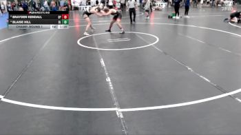 190 lbs Champ. Round 1 - Blaise Hill, Silver Lake vs Brayden Kendall, South Platte