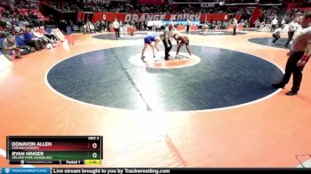 3A 138 lbs 3rd Place Match - Ryan Hinger, Orland Park (Sandburg) vs Donavon Allen, Chicago (Marist)