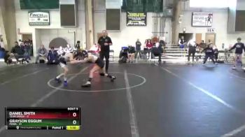 84 lbs Round 2 (8 Team) - Grayson Eggum, POWA vs Daniel Smith, Team Smash