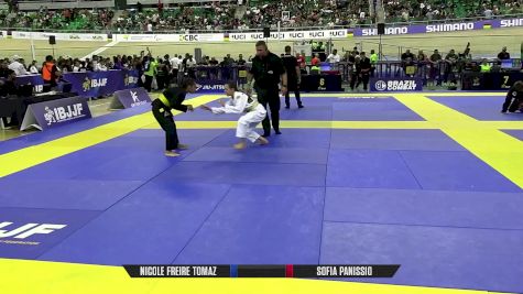 Sofia Panissio vs Nicole Freire Tomaz 2026 IBJJF Sul-Americano Criancas