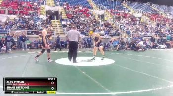 220 lbs Semis & 1st Wrestleback (8 Team) - Shane Nitschke, 2-South Border vs Alex Pitman, 3-New Salem-Almont