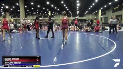 130 lbs Placement (4 Team) - Kalyse Hill, Trojan WA vs Ella Hughes, AR- 15