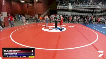 165 lbs Semifinal - Nicholas Martinez, Natrona Colts Wrestling vs Trevin Morton, Powell Wrestling Club