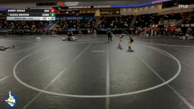 110 lbs 23rd Place Match - Alexa Braton, Lee`s Summit vs Avery Speas, Central DeWitt