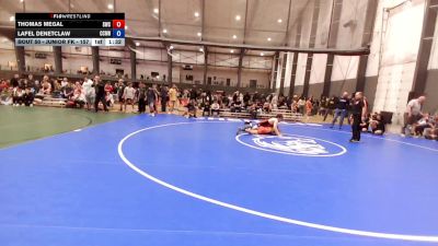 Junior FK - 157 lbs Champ. Round 2 - Thomas Megal, Seattle Wrestling Club vs Lafel Denetclaw, CNWC Concede Nothing Wrestling Club