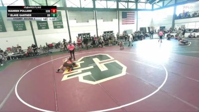 172-191 lbs Champ. Round 1 - Blake Gantner, SouthStrong vs Warren Pollard, Red Cobra