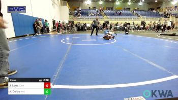 58 lbs Final - Jerry Lane, Team Of Hard Knox vs Ace Durao, Bartlesville Wrestling Club