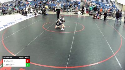 8U Boys - 56 lbs Semis - Till Stroud, Edina Wrestling Association vs Samuel Islas, Arizona