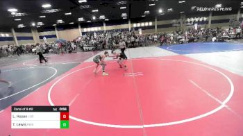 102 lbs Consi Of 8 #2 - Lytning Hazen, Livermore Elite WC vs Teagan Lewis, Payson WC