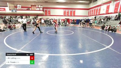 170 lbs Consi Of 8 #1 - Mason Lelling, Sharon vs Xavier Tirado, Greater Lawrence