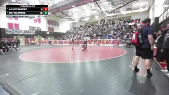 135 lbs Cons. Round 5 - Kaylee Romero, Shadow Hills vs Amy Martinez, Adelanto