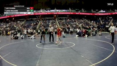 152 lbs Cons. Round 1 - Latia Williams, Scotland County vs Lily Flores, Avery&nbsp;County