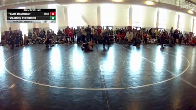 84 lbs Champ. Round 1 - Liam Demarest, Enlisted Nine Fight Company VA vs Camden Persinger, Midlothian Miners Wrestling Club