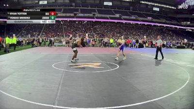 D1-120 lbs Quarterfinal - Tomas Mendez, Jenison HS vs Ryan Totten, Detroit Catholic Central HS