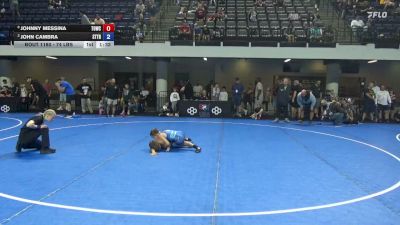 74 lbs Semis - Johnny Messina, The Outsiders Wrestling Club vs John Cambra, Steller Trained