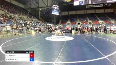 157 lbs Rnd Of 128 - Jacob Herm, WI vs Leonard Ashley Jr., VA