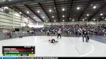70 lbs Cons. Round 5 - Jaxten Tracy, Aviator Wrestling Club vs Tate Warburton, JWC