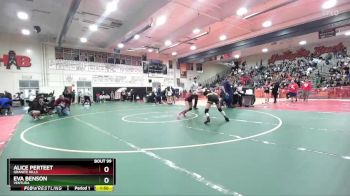 105 lbs Champ. Round 2 - Eva Benson, Ventura vs Alice Perteet, Granite Hills