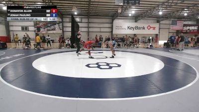65 kg Cons. Sub-rd Of 16 - Donavon Allen, Southern Illinois Regional Training Center vs Jonah Paulino, Noke Wrestling RTC