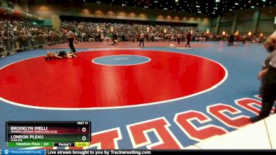 102-107 lbs Round 1 - Brooklyn Imelli, Spanish Springs Wrestling Club vs London Pleau, Chester