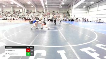 126 lbs Rr Rnd 2 - Brock Weiss, 4M Power vs Mark Paradine, Team Nauman Yellow