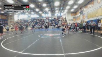 132 lbs 3rd Place Match - Trey Twilley, Flagler vs Bryce Stone, Lake Highland Prep