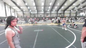 81 lbs 2nd Place - Lily Valdovinos, Victory Wrestling-Central WA vs Nathaniel Gudishvili, Askeo International Mat Club