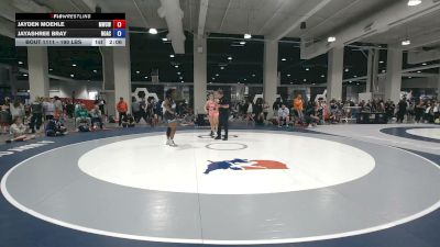 190 lbs Champ. Rd Of 16 - Jayden Moehle, MO West Championship Wrestling Club vs JayaShree Bray, North Omaha Athletic Club