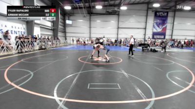 138 lbs Rr Rnd 1 - Tyler Rafalski, Hanover Hawkeye vs Armani McCain, Elite NJ Boys Black