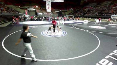 49 lbs 1st Place Match - Ellis Cunningham, Reign Wrestling Club vs Jesse Morales, So Cal Hammers Wrestling