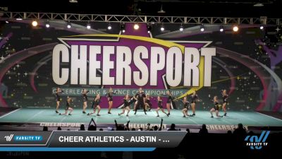 Cheer Athletics - Austin - Black Pearl [2022 L4 - U17 Coed] 2022 CHEERSPORT National Cheerleading Championship