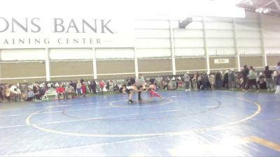 79 lbs Cons. Round 3 - Wyatt Robbins, Altamont Longhorns vs Oakley Foot, South Sevier