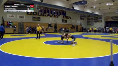 129 lbs Consi Of 32 #2 - Dennis Campos, Severance (CO) vs Nate Mitchell, Del Oro