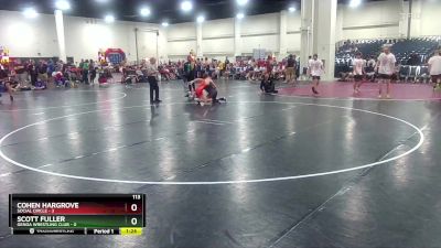 113 lbs Round 8 (10 Team) - Cohen Hargrove, Social Circle vs Scott Fuller, Genoa Wrestling Club