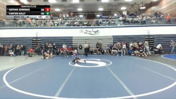 49 lbs Cons. Round 4 - Carter Dally, Hawk Wrestling Club vs Nathan Jennings, Buzzsaw Wrestling Club
