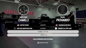 Amy-Lynn Camilli vs Olga Pichardo 2024 Zack Edwards Invitational