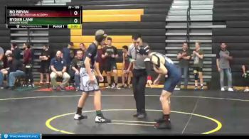 126 lbs Champ. Round 2 - Ryder Lane, Shadow Ridge vs Bo Bryan, Lake Mead Christian Accdemy