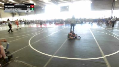 58 lbs 5th Place - Mika Abeel, Team Aggression vs Deklan Mondragon, Ravage WC